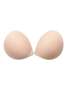 Women's Solid Color Adhesive Bra 1 Pc With Bra Strap, Thickened Breast Petals, Push-Up Nipple Covers,Mango-Shaped Bra, Lingerie & Pasties,Bra,Sticky Bra,Lingerie,Strapless Bra,Push Up Bra,Lingerie For Women,Bra For Women,Backless Bra, Suitable For Formal Dresses, Dates, Wedding, Travel, Vacation, Holiday, Festival, Bride, - Multicolor - View 4