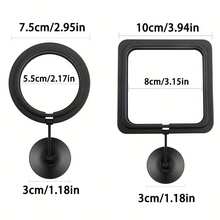 Fish Feeding Ring For Aquarium – Round And Square Floating Food Feeder With Suction Cup For Betta, Goldfish, Guppy, Turtle - Multicolor - View 3