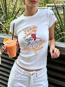 Women T-Shirts - 布蘭克 4 - 查看 3