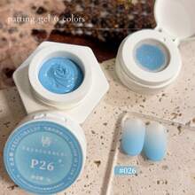 FRESCOBALDI 6 Colors High Saturation Semi-Solid Gel Nail Polish, Suitable For Nail Salons And DIY Use All Season - 彩色 - 查看 45