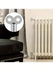 2件/5件 鋅合金暖氣片排氣鑰匙,適用於HVAC閥門,高品質,採用歐盟標準連接螺紋,管路維護理想選擇,中性適配,通風鑰匙,暖氣片配件 - a - 查看 8