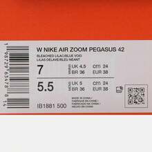 Giày chạy bộ nữ NIKE AIR ZOOM PEGASUS 42 cổ thấp IB1881-500 - Màu xanh bụi bặm - Xem 7