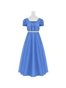 Cosplay Clothing - Bridgerton Light Blue Dress - View 5