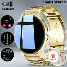 1.28" HD Display, Wireless Calling, Customizable Wallpaper, Compatible With Android & IOS, Includes Fitness Tracking, Message Alerts & Music Control, Interchangeable Straps, Suitable For Both Men And Women - Multicolor - View 11