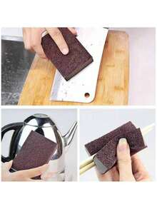 Multi Grit Diamond Sand Sponge Block Reusable Wet Dry Dual Use Polishing Sponge For Wood Furniture Finishing Metal Rust Removal Hand Sanding DIY Abrasive Tools - 彩色 - 查看 6