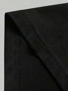 Oferta por tiempo limitado, cantidad limitada disponible,  relámpago, camisas de mujer, camisetas de mujer Camiseta informal de verano con el lema "Soy realmente una chica", ¡que muestra tu confianza y encanto único!Blanca - Negro - Ver 6