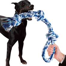 1pc Durable Chew Resistant Tug Of War Dog Rope, Extra Long Heavy Duty Suitable For Medium & Large Dogs - Multicolor - View 1