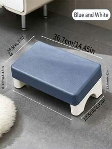 1pc Adjustable Under Desk Foot Rest, Elevated Footrest - Multicolor - View 12
