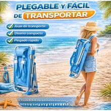 Sillas de playa - Celeste - Ver 4