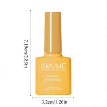 GMUME 4支/套 7.5毫升热带水果美甲凝胶，颜色：033、035、029、038，纯色所见即所得，可卸UV/LED凝胶，芒果橙、阳光橙、春绿、亮丽热带柑橘，适合夏季美甲 - 彩色 - 查看 11