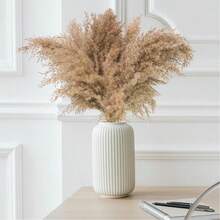 15pcs/Set 43cm/17in Artificial Flowers Combination, Suitable For DIY Vase Arrangement, Long Stem Tabletop Centerpiece, Home Decor, Wedding Party, Home Garden Decoration - Brown - View 3