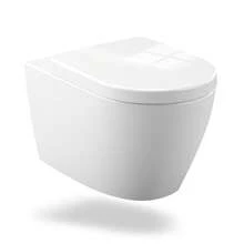 Toilettes - WC grand format + couvercle UF à bord intégral - Voir 8