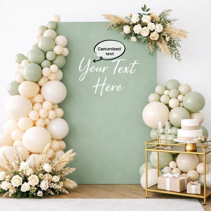 Customized Name Vinyl Stickers, Personalized Waterproof Text Stickers, DIY Self-Adhesive Handwritten Decorative Stickers (Only The Stickers) - Multicolor - View 1