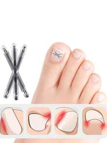 2pcs Painless Ingrown Toenail Corrector For All Types Of Foot Care - Multicolor - View 4