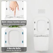 Toilettes - WC petit modèle D + revêtement intégral - Voir 5