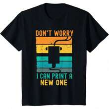 Impresora 3D Vintage Retro, Idea de Regalo para Geeks, Camiseta con Estampado 3D OUUK - Negro - Ver 10