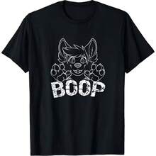 Printed T-Shirt For Men And Women - Black - View 1