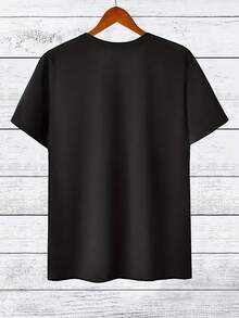 Camiseta de Planta - Camiseta Estética de Manga Corta para Primavera y Verano con Diseño de Cactus y Suculentas, Regalo para Amantes de la Naturaleza para Ella - Negro - Ver 2