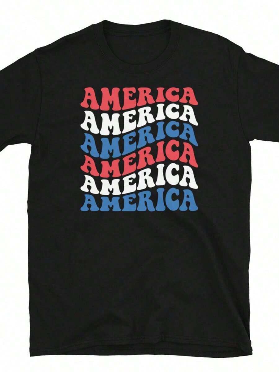 Vintage T-Shirt With American And Mexican Flags, Mexican American Roots, Unisex T-Shirt - Negro 10 - View 1