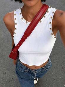 3 piezas Camiseta de mujer de cuello redondo con estampado gráfico de lemas de Brasil, Italia y España - Blanco 5 - Ver 1