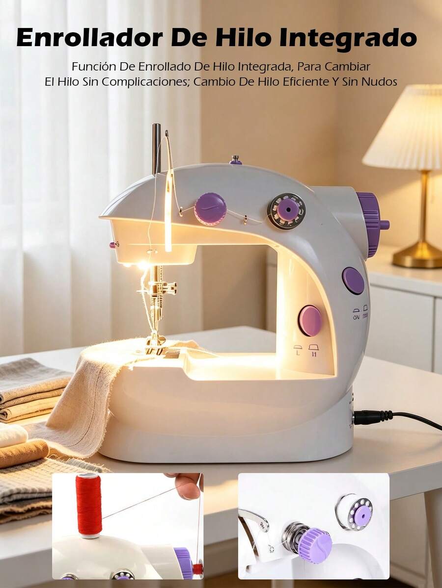 Portable Electric Sewing Machine Plus Sewing Kit And Pedal
