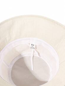 1pc Candy Color Unisex Foldable Sun Hat, Suitable For Outdoor, Travel, Vacation, Casual Daily Wear, Spring/Summer - A - View 7