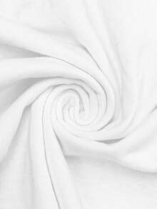 100% algodón. Camiseta de manga corta para mujer, moderna, para 18 años. Camiseta de color sólido simple para mujer, corte holgado y ajustado, informal, de manga corta. - Blanco - Ver 5