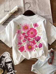 Women T-Shirts - White - View 2