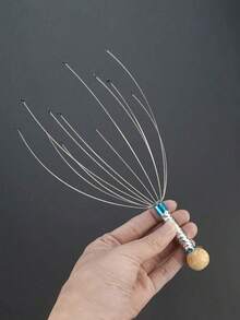 1件裝章魚頭部按摩器 頭皮抓癢器 靈魂提取器 背部抓癢器 人體工學設計 緩解壓力並促進頭皮血液循環 家用健康護理設備 頭部抓癢工具 背部抓癢工具 頭皮按摩器 身體抓癢器 頭部SPA 寵物抓癢 隨機顏色與款式 - 章魚頭皮按摩器 - 查看 7