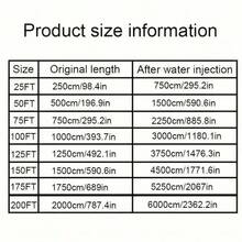 花园软管家用花园日常浇水工具可伸缩魔法水管高压洗车清洁水枪25英尺-100英尺 - 多色 - 查看 3