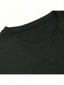 Camiseta Suave Easy Tiger, Di Tiger Boxy, Top Corto Vintage Tigers, Easy Tiger, Retro Tiger, Camiseta Easy Tiger. Camiseta de algodón puro vintage de alta calidad de 200g. Ropa de verano para mujer. Camisetas gráficas con estampado minimalista, tela suave y transpirable, cómoda y holgada, adecuada para usar todo el día, ideal para ropa casual de oficina, apariencia diaria de primavera y verano, diseño elegante y juvenil. Camisetas unisex de algodón estampadas vintage casuales de verano para parejas, blusas casuales, playeras de mujer de algodón. - Negro - Ver 3