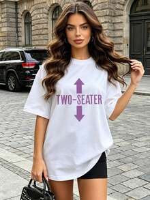 Women T-Shirts - White - View 2