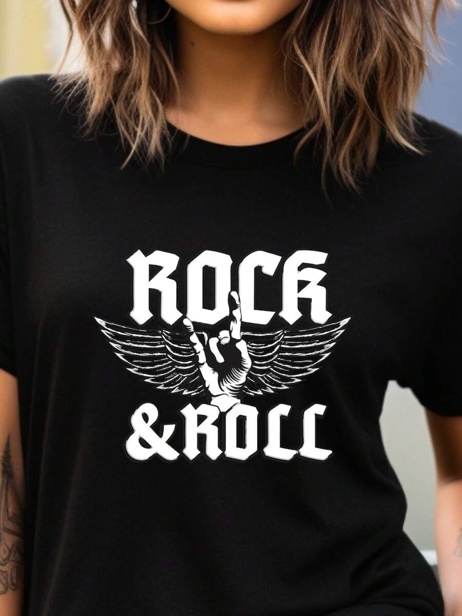 Women T-Shirts - Black - View 1
