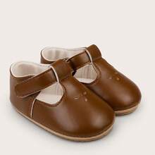 Spring/Autumn Infant Girls' Anti-Slip Soft Bottom Walking Shoes For 0-1 Year Old - Coffee Brown - View 12
