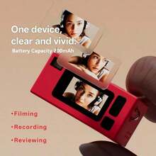 yesido Máy quay phim mini móc khóa 1080P - Màn hình HD 0.96", thiết kế SLR cổ điển 8MP, góc rộng 160°, dây đeo chống thất lạc, máy quay DV di động có thể sạc lại, phù hợp cho người lớn/thanh thiếu niên/du lịch ngoài trời - Nhiều màu - Xem 12