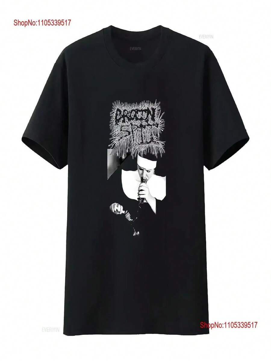 Camiseta Brainspit 2021, merchandising Grindcore, del álbum Demo, estilo urbano retro desgastado, estampada con el patrón BloatZiplockBodilyStewMomBodyMxMxM. - Negro - Ver 1