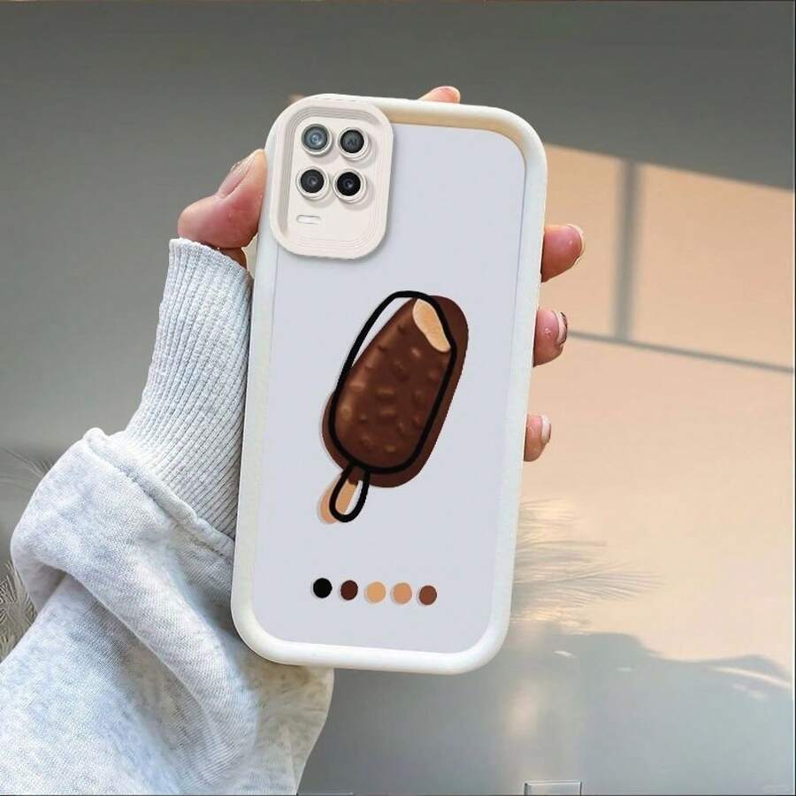 Phone Case - Suitable For Phone Case 70X5G 305GQ50N235G25135GAPRIMEREALME80LITE/65/63/61/60X/55/N53/NARZO30PRO5G/35G/3I5G/S/20/NARZO10/6/6SE/6T/6/5/5G/5I/GTNEO5/NEO5/P5G/A/GT3/Q3CARNIVAL/Q3PCARNIV Sky Eye Ladder Black And White Cartoon - 1 - 查看 1