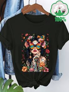 Women T-Shirts - White - View 4