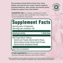 Primal Health Blend Capsules - BiFi - Vital Source Nutrition - 3瓶 - 查看 3