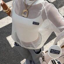 Women's Casual Versatile Daily Wear T-Shirt,Pink Top Girly Outfits For Women Street Wear Outfits Women Latest Tops For Women New Arrivals Casual Summer Outfits For Woman Retro Outfit For Women Casual Outfit For Women Pink Mesh Top New T Shirt Blouses For Women Puff Top For Women Trending Outfit For 2025 Women Sheer Tops For Women Outfits Women Set Summer Street Wear Outfit For Women Busniess Casual Outfits For Women Outfit For Women Set Casual - Albaricoque - Ver 7