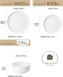 Service de table - Blanc - Voir 3