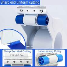 YITAPE Painter's Masking Tape Applicator - Manual Precision Application Tool, No Electricity Required, Suitable For Straight Lines, Door And Window Frames And Trim Work - Ideal For DIY Projects And Professional Painting, Perfect For Home And Industrial Use, No Batteries Needed - A - View 3