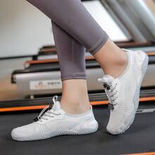 Giày bơi ngoài trời, giày lội nước cho nam và nữ, giày lặn, giày lặn ngắm san hô, giày câu cá ngoài trời năm ngón, giày tập thể dục trong nhà, giày nhảy dây yoga. - trắng - Xem 4