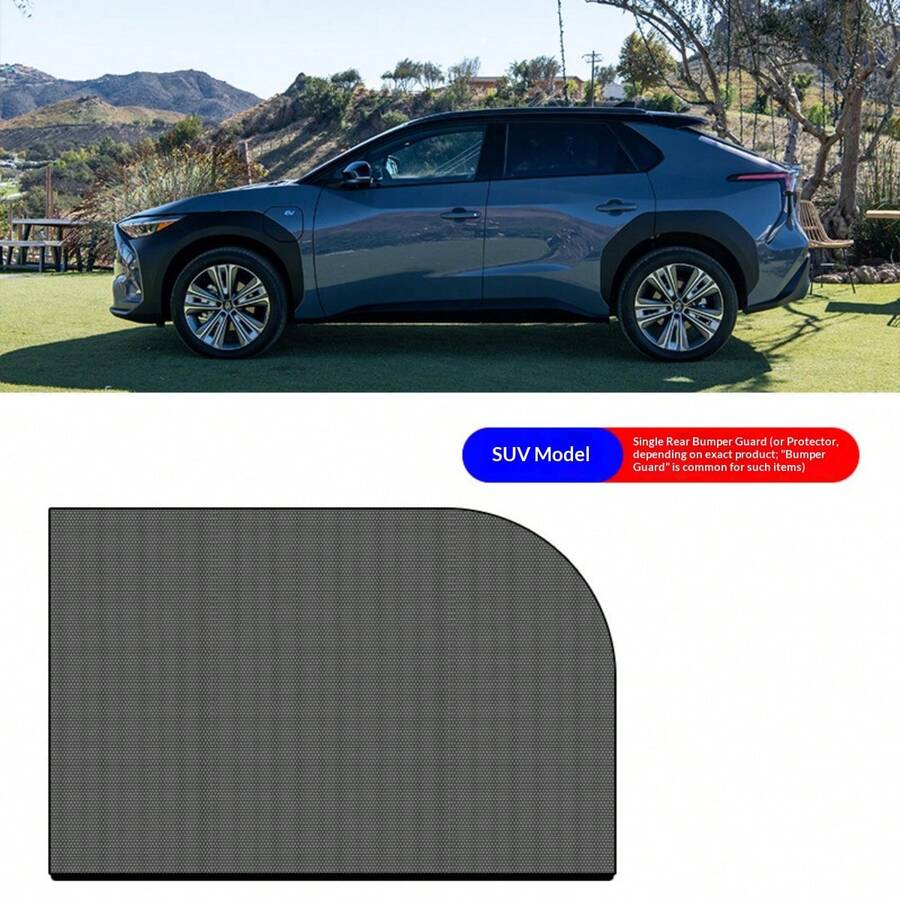 通用型汽車車窗遮陽防蚊網罩 全覆蓋車門防蚊窗簾 - SUV後擋 - 查看 1