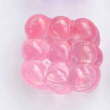 Cube Malt Sugar Slow Rebound Soft Squishy Decor, Super Soft Transparent Jelly Squeeze Decor, Colorful Fashion Relaxation Accessory, Emotional Comfort Hand Toy Decor, Suitable For Teenagers And Adults, Perfect For Office Desk And Daily Relaxation Decoration - Multicolor - View 15