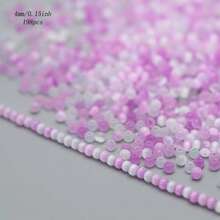 198pcs/Bag Mix Color Cat Eye For Bracelets Necklace Phone Chains Made DIY Accessories - M-shaped Eyes - View 18
