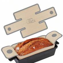 1pc Non-Stick Silicone Bread Mold Liner, Reusable With Pull Tab Toast Baking Mat, Heat-Resistant Easy Release Baking Mat, Washable Oven , Suitable For Toast Cake, Banana Bread, Homemade Bread Baking - View 7