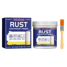 Jakehoe Rust Converter Primer Metal Iron Gate Gear Stairs Handrail Corrosion Prevention Rust Remover Paint Outdoor Indoor Metal Surfaces - màu xanh da trời - Xem 4