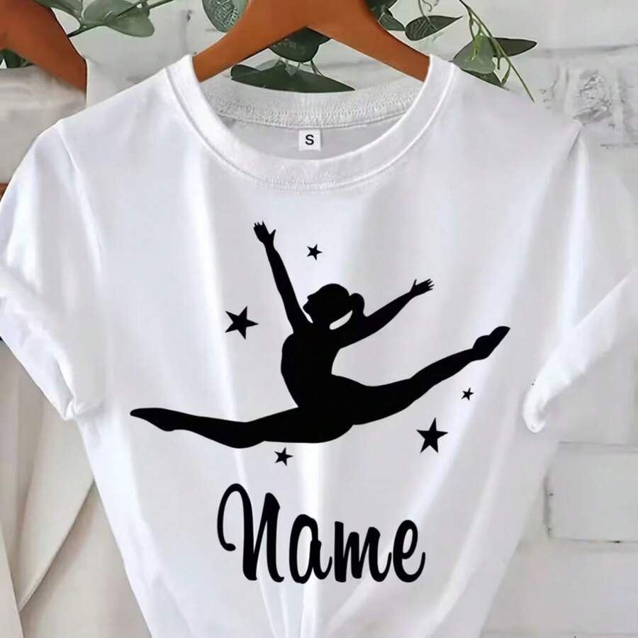 Camiseta impresa para hombres y mujeres - Blanco - Ver 1