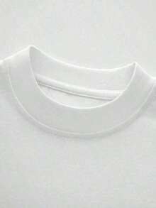 Comfortable Lightweight Printed T-Shirts For Women, 100% Cotton, Vintage 1969 Style, Thick Cotton T-Shirt For Women For Christmas (1 Piece), 100% Cotton, Best-Selling Choice. Loose Versatile Short Sleeve T-Shirt For Women - 白色的 - 查看 4